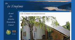 Desktop Screenshot of gite-jura-lac-vouglans.com